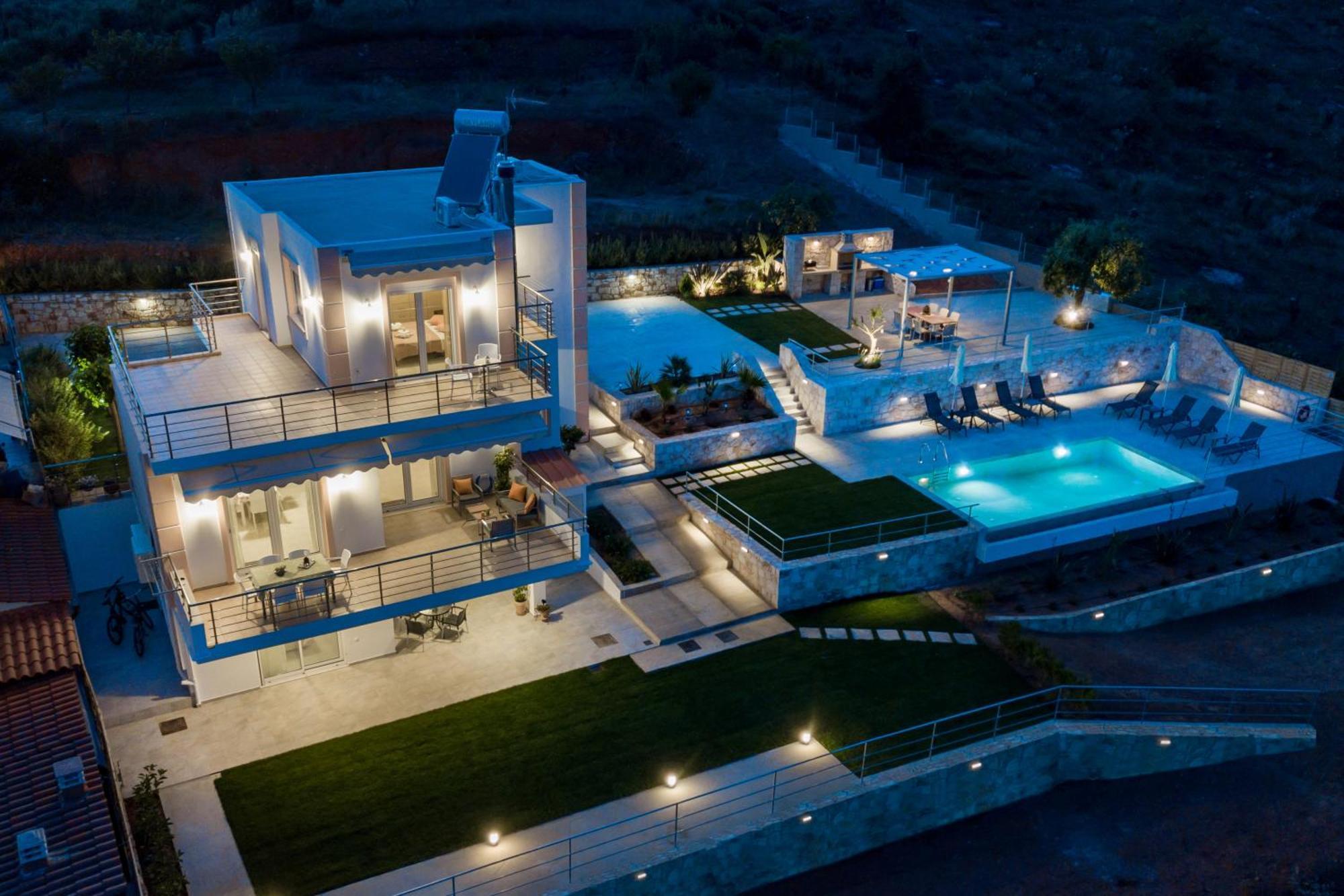 Villa Oasis Galatás Extérieur photo